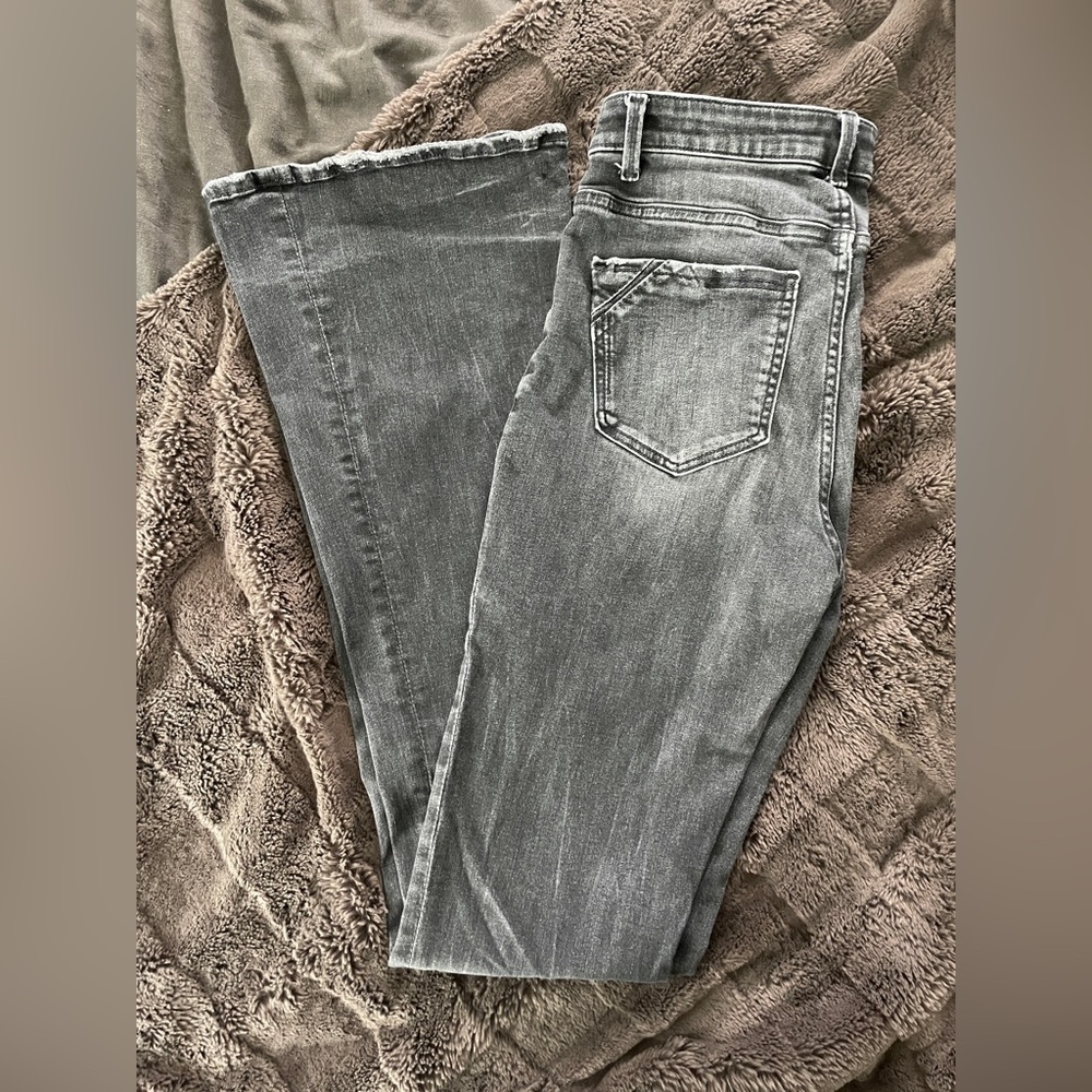 Buckle Black Fit 75 Flare Black Jeans Size: 27x38